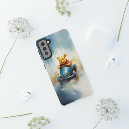 "Winnie-the-Pooh's Race Day" Phone Case -Tough Cases