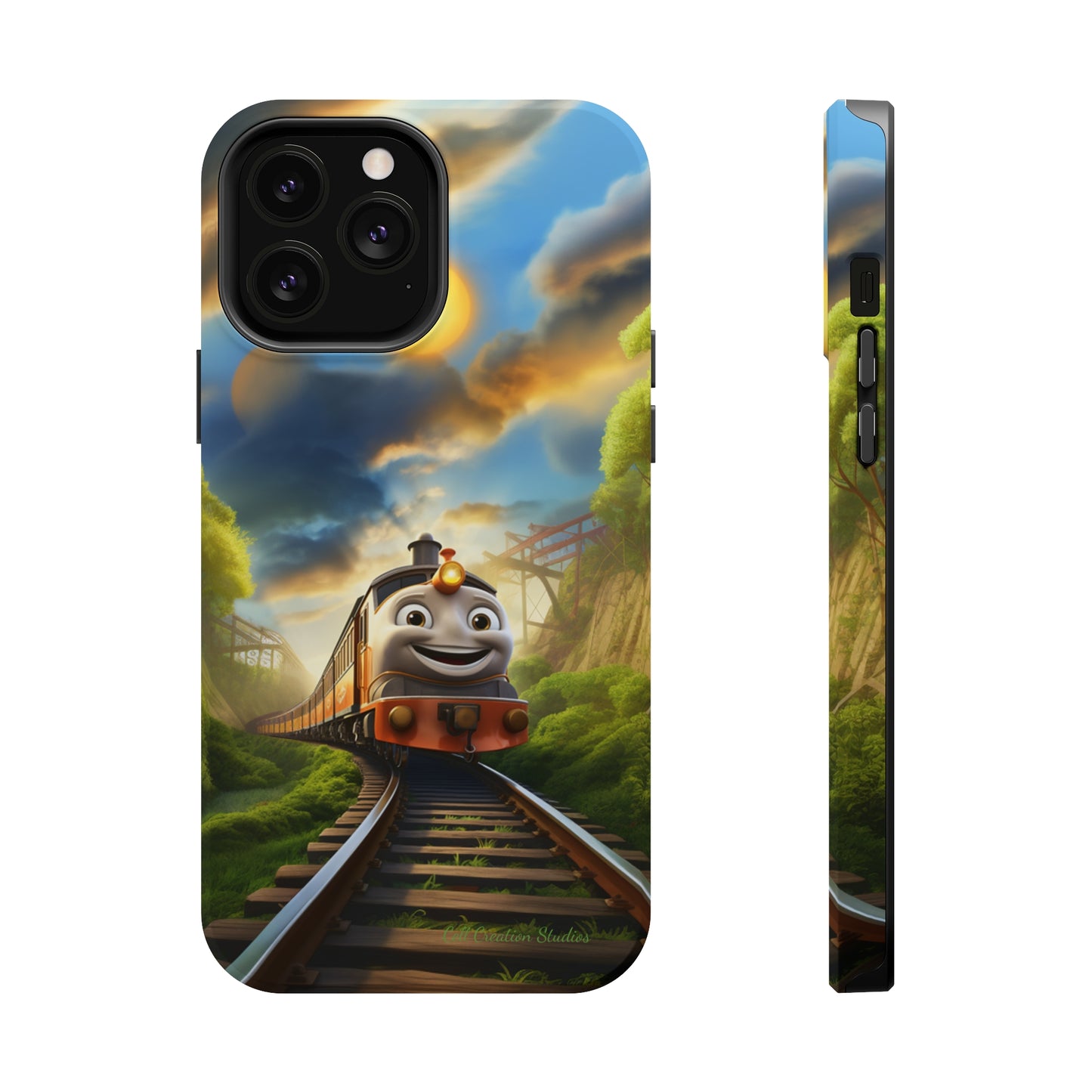 The 'Smiling Express Train" Phone Case -MagSafe Tough Cases