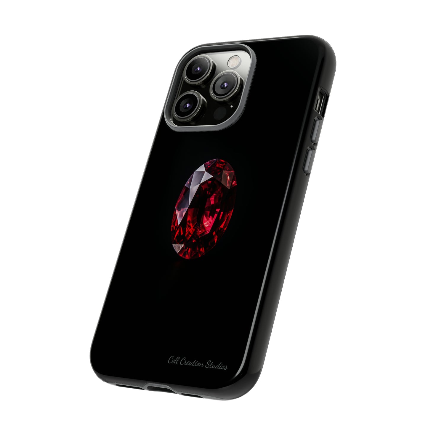 "Ruby Radiance" Phone Case -Tough Cases