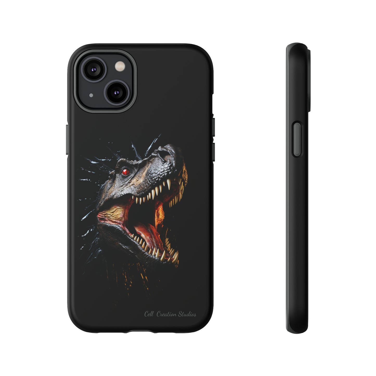 "Jurassic Impact" T-Rex Phone Case -Tough Cases