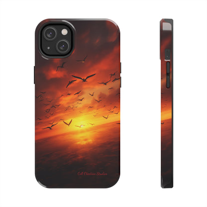 Introducing the "Sunset Soar" Cell Phone Case – Embrace Freedom and Beauty -Tough Phone Cases