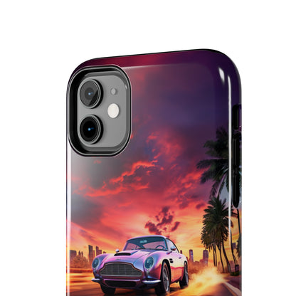 "Silver Aston Martin Racing" -Tough iPhone Cases