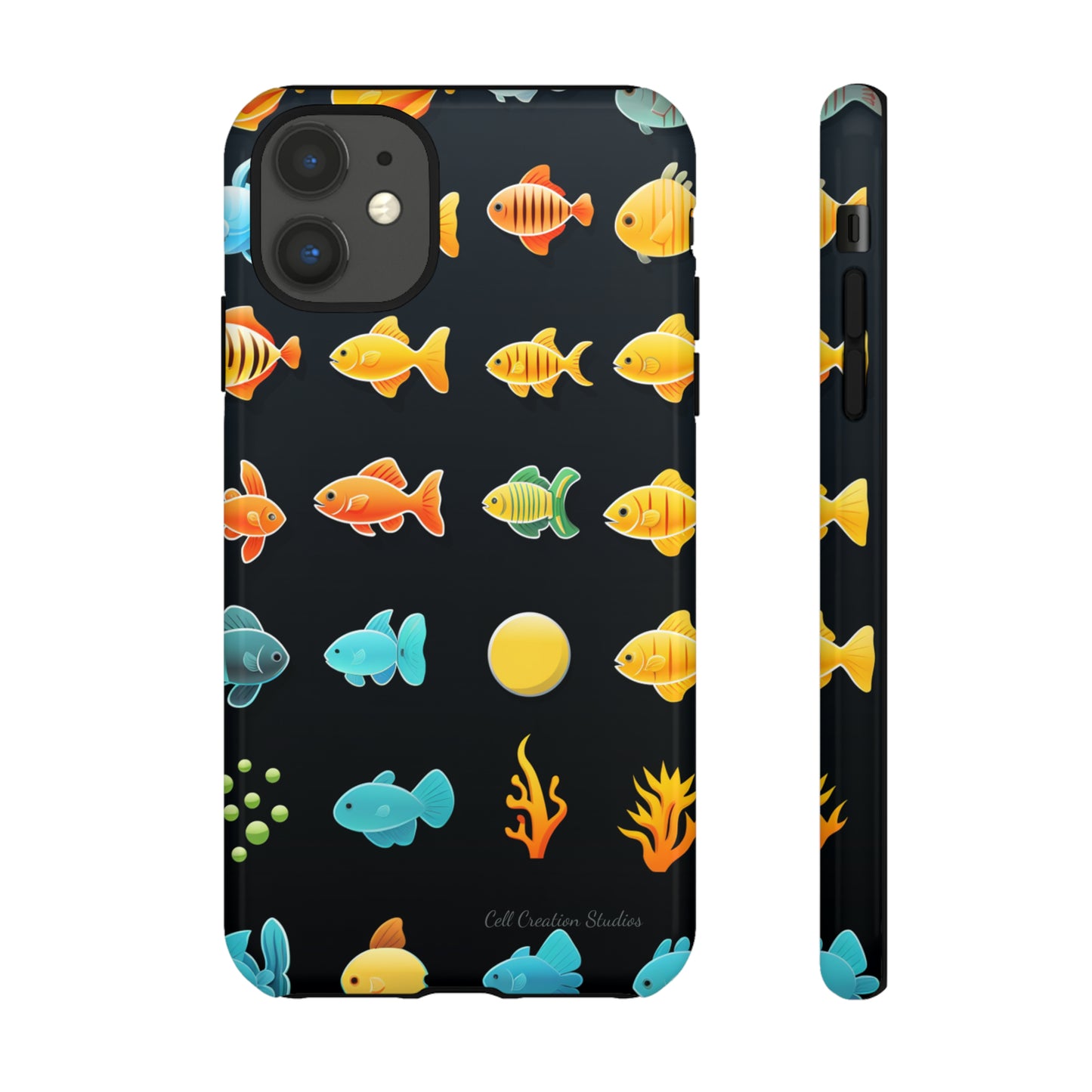 "AquaArt Fish" -Tough Phone Cases