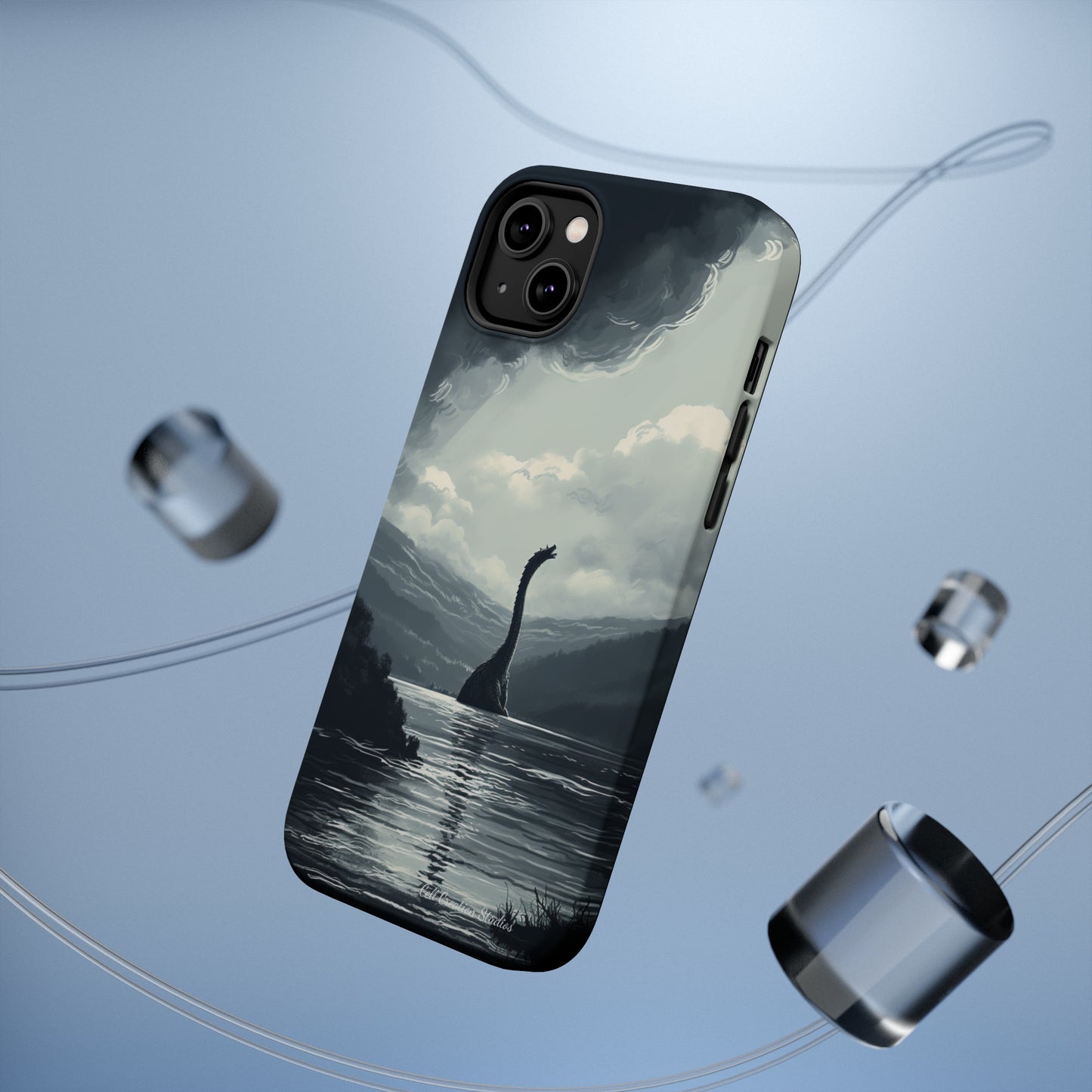 Introducing the "Mystical Loch Ness" Cell Phone Case – Capture the Legend -MagSafe Tough Cases