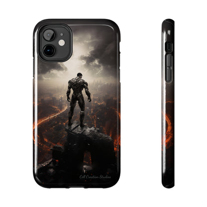 Introducing the "Cyber Guardian" Cell Phone Case – Embrace Futuristic Heroism -Tough Phone Cases