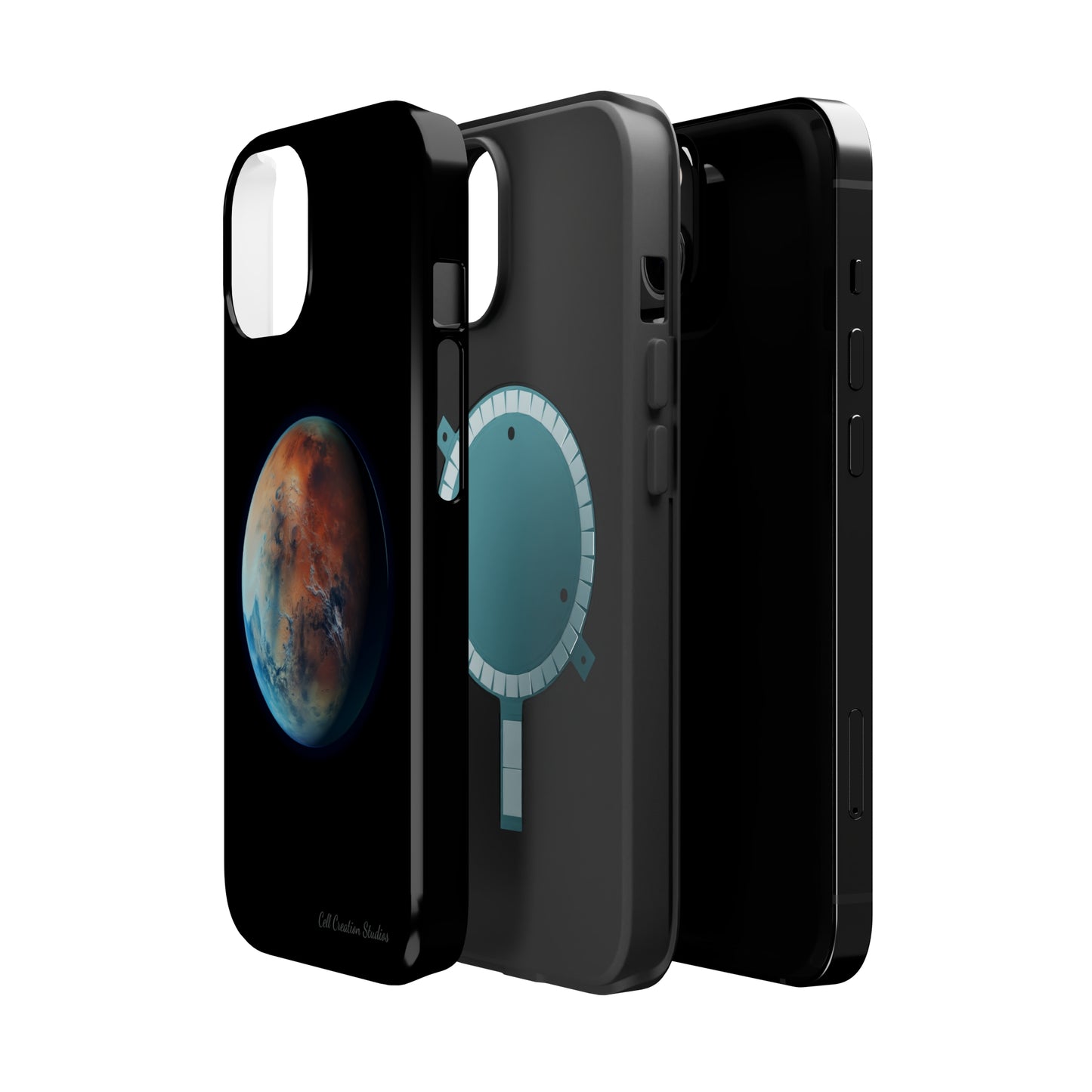 Introducing the "Mars Marvel" Cell Phone Case – Explore the Red Planet -MagSafe Tough Cases