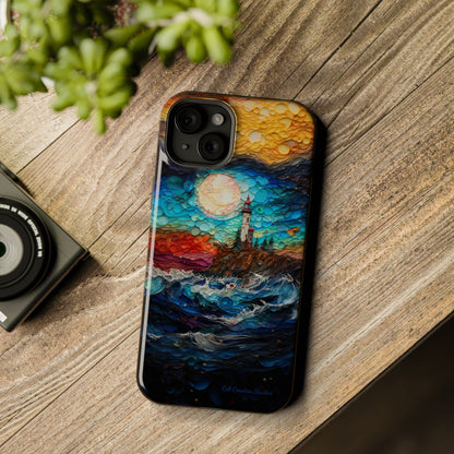 "Coastal Canvas Guardian" -MagSafe Tough iPhone Cases