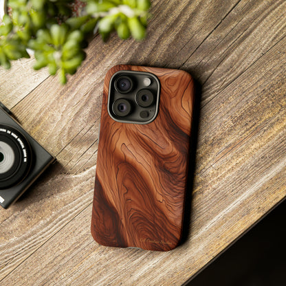 The "Eternal Woodgrain" Phone Case -Tough Cases