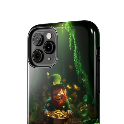 Introducing the "Leprechaun's Pot of Gold" Cell Phone Case – A Touch of Irish Charm -Tough Phone Cases