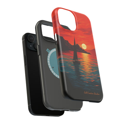 "Serenity at Sunset" -MagSafe Tough iPhone Cases