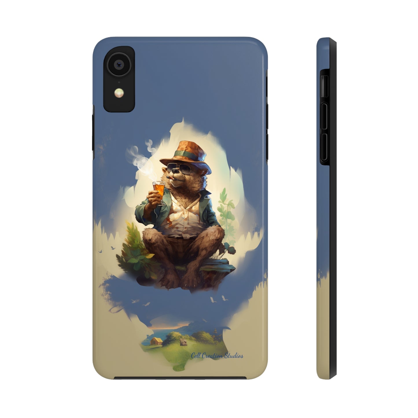 Introducing the "Bear's Homeward Bound" Cell Phone Case – Where Dreams of Home Come Alive -Tough Phone Cases