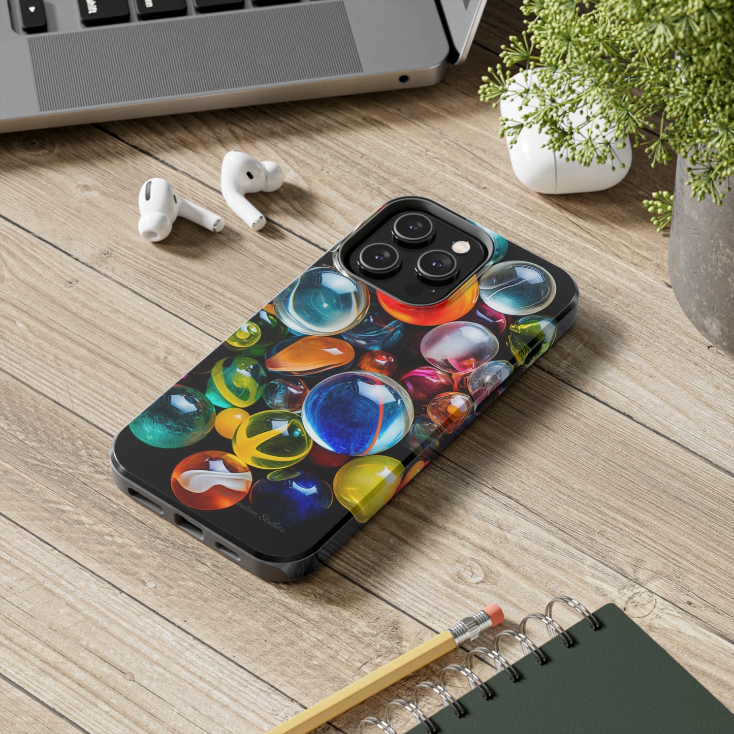 Introducing the "Vibrant Marbles Mosaic" Cell Phone Case – Carry a Kaleidoscope of Colors! -Tough Phone Cases