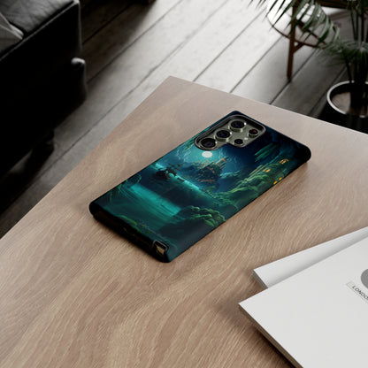 Introducing the "Moonlit Ancient City" Cell Phone Case – Explore Mysteries in the Glow of Moonlight -Tough Cases