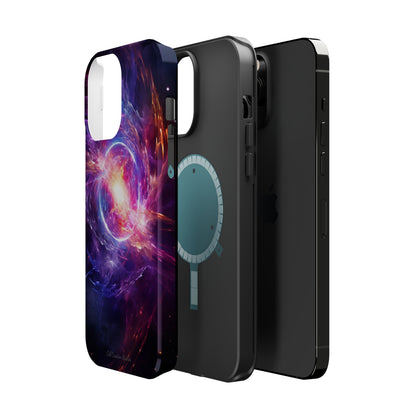 Introducing the "Celestial Explosion" Cell Phone Case – Witness the Drama of a Neutron Star Explosion! -MagSafe Tough Cases