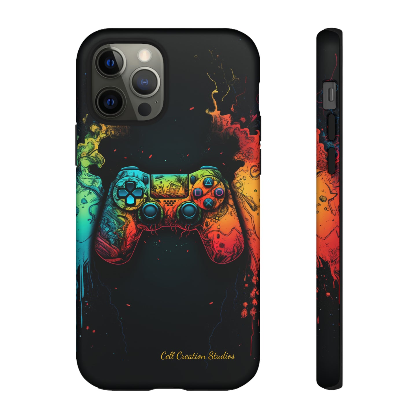 "ColorBlast Gaming" -Tough iPhone Cases