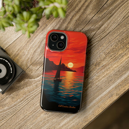 "Serenity at Sunset" -MagSafe Tough iPhone Cases