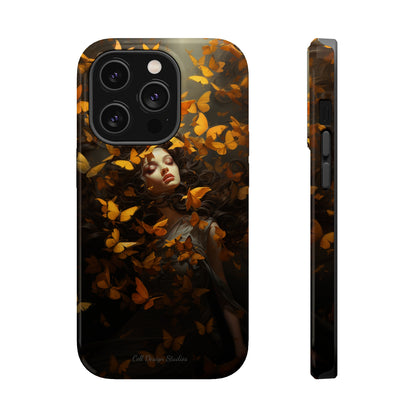 Introducing the "Butterfly Embrace" Cell Phone Case – A Fusion of Beauty and Grace -MagSafe Tough Cases