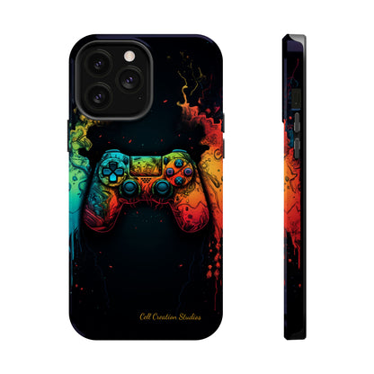 "ColorBlast Gaming" -MagSafe Tough iPhone Cases