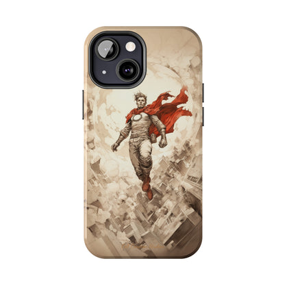 Introducing the "Heroic Guardian" Cell Phone Case – Unleash Your Inner Superhero with Captivating Design -Tough Phone Cases