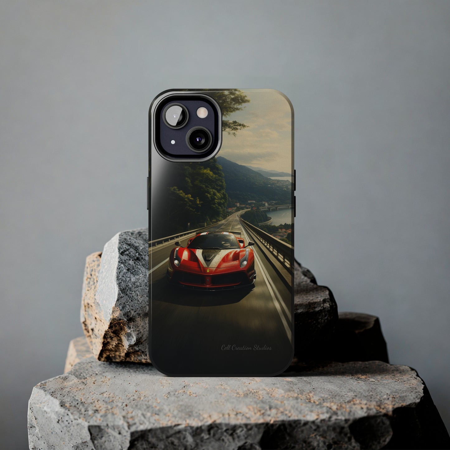 "Tropical Thrill Ferrari Edition" -Tough iPhone Cases