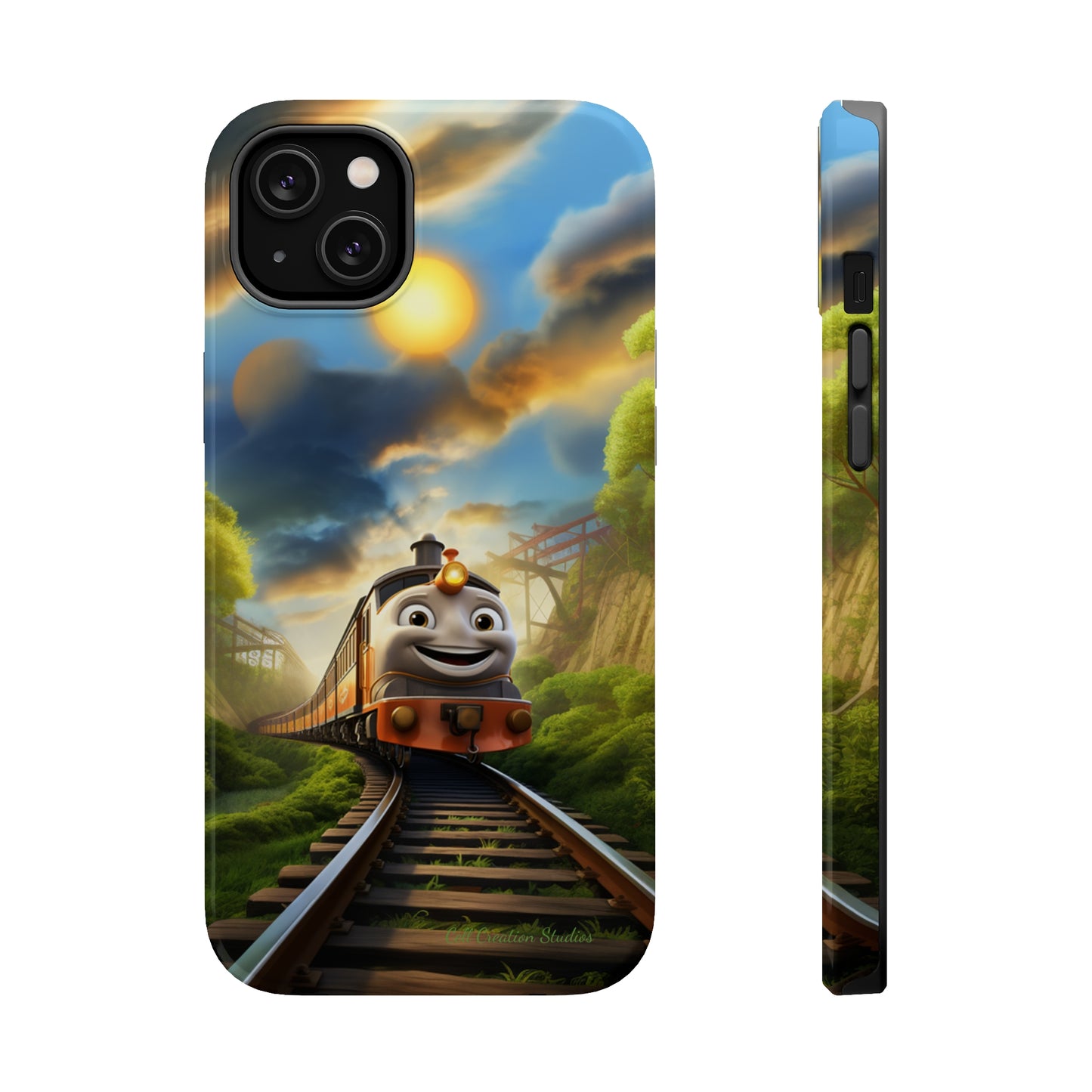 The 'Smiling Express Train" Phone Case -MagSafe Tough Cases