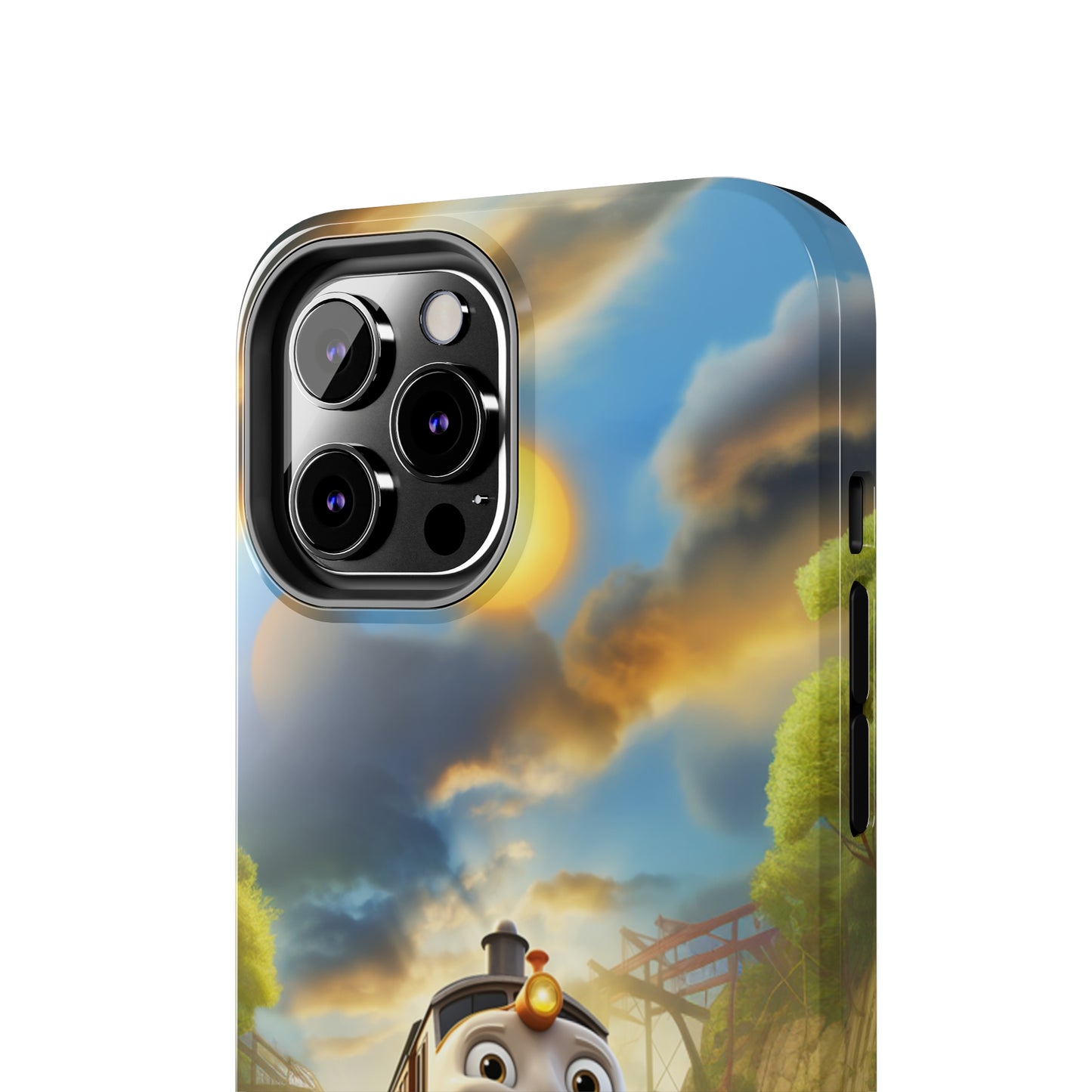 The "Smiling Express Train" Phone Case -Tough Phone Cases