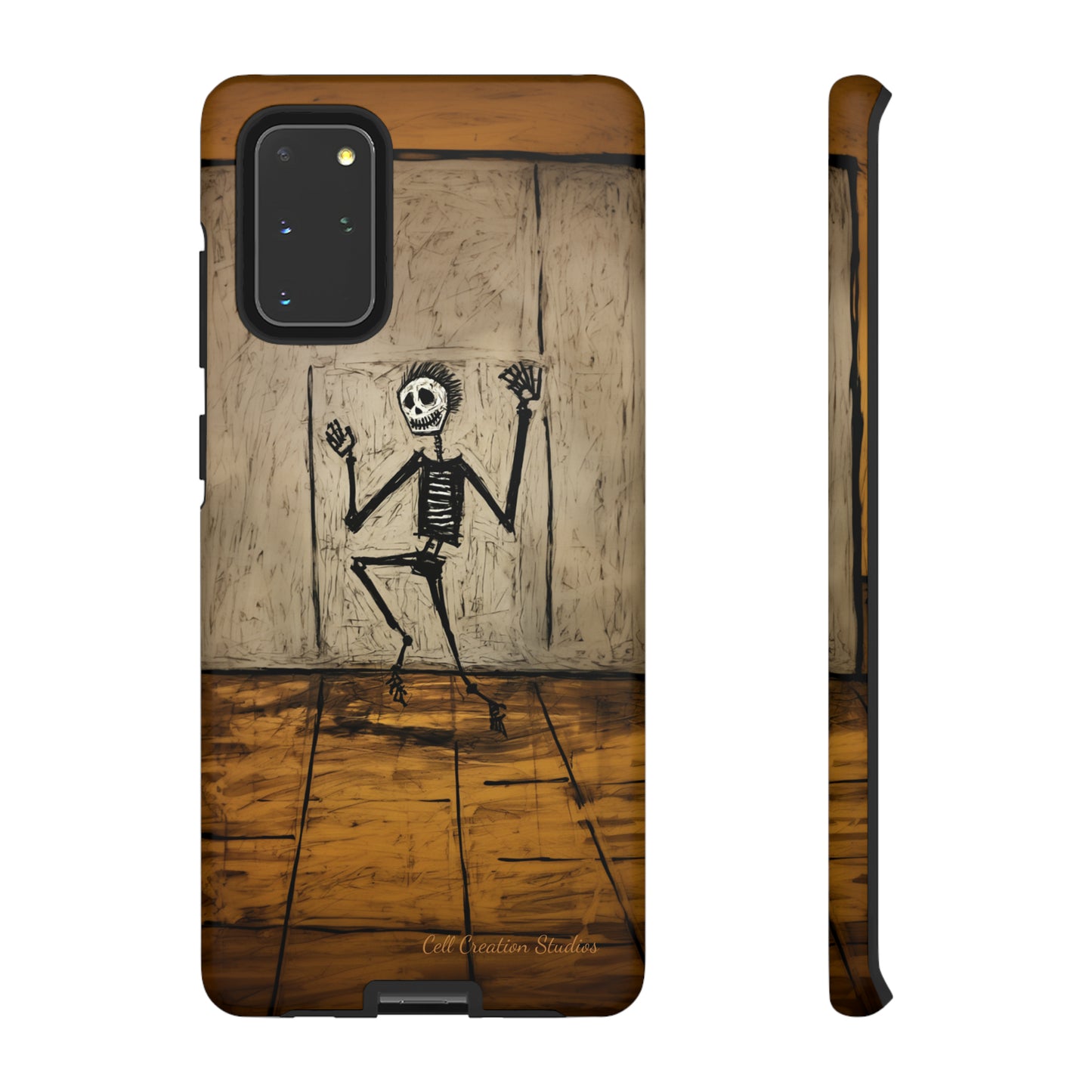 "Groovy Bones Skeleton" -Tough Samsung Phone Cases