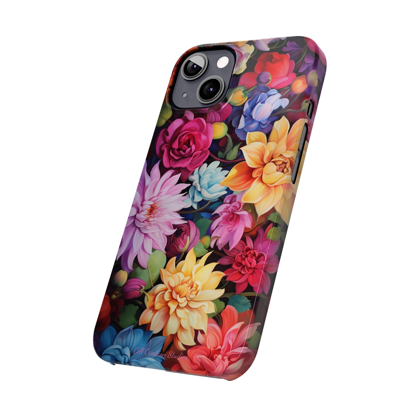 Introducing the "Blossom Beauty" Cell Phone Case – Elevate Your Style with Floral Charm -Slim Phone Cases