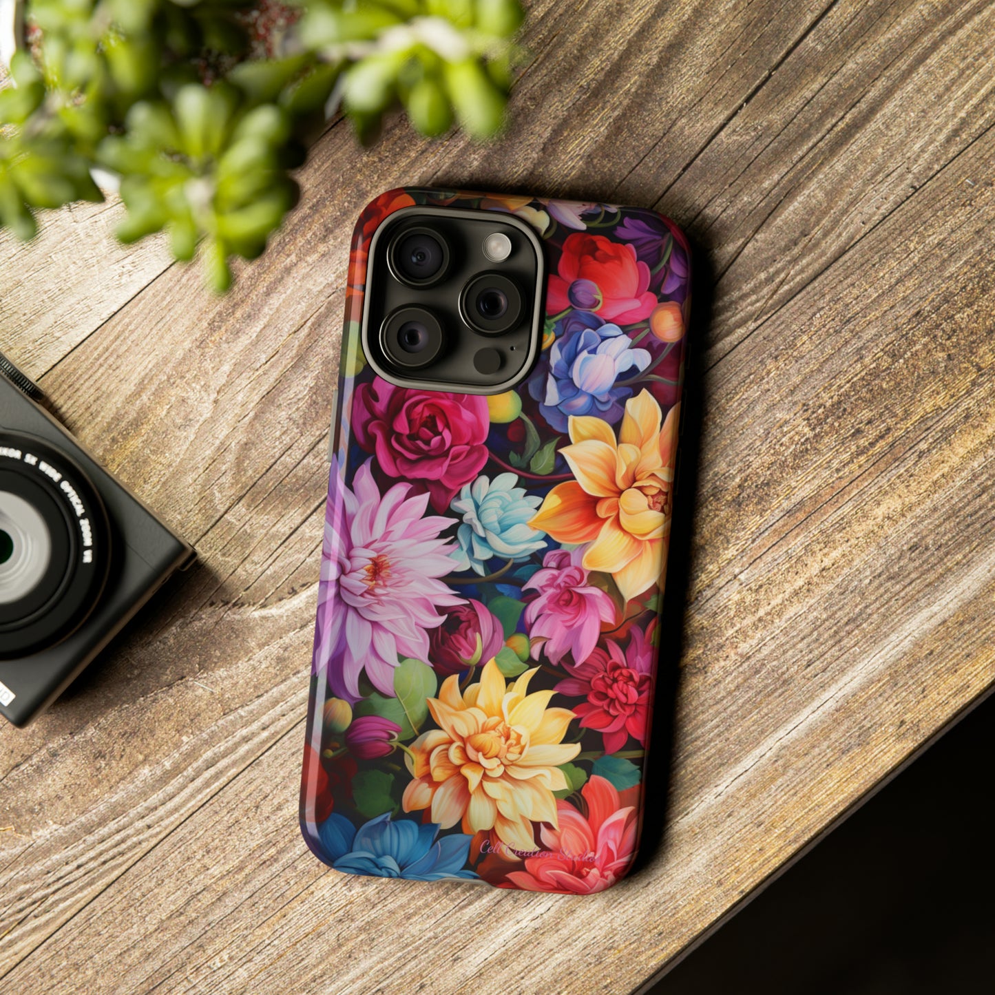 Introducing the "Blossom Beauty" Cell Phone Case – Elevate Your Style with Floral Charm -Tough Cases