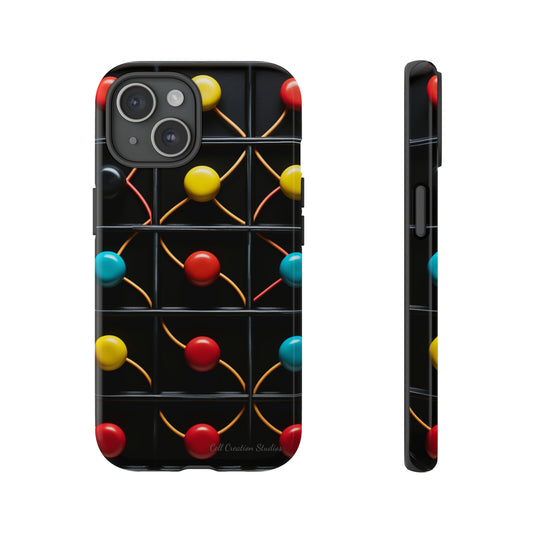 "Vibrant Spheres Fusion" -Tough Phone Cases