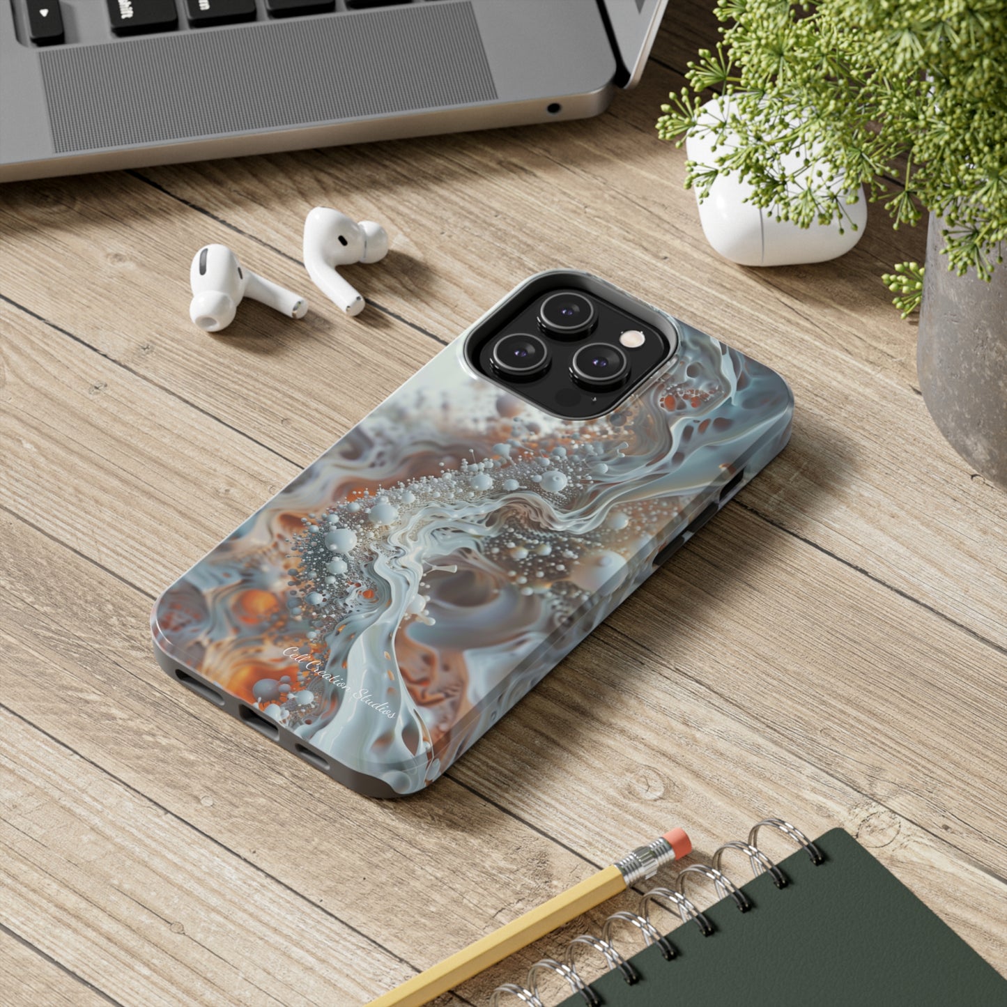 "3D Liquid Splash" -Tough iPhone Cases