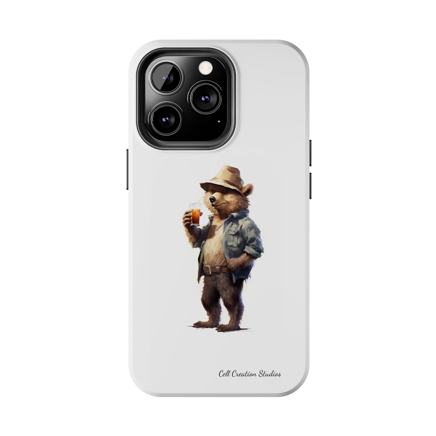 Introducing the "Bear Cheers" Cell Phone Case – The Fun Companion -Tough Phone Cases