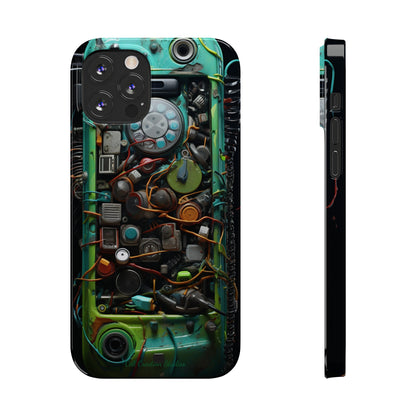 Introducing the "Mechanical Wonders" Cell Phone Case – Peek Inside with Intricate Cell Phone Inner Workings -Slim Phone Cases