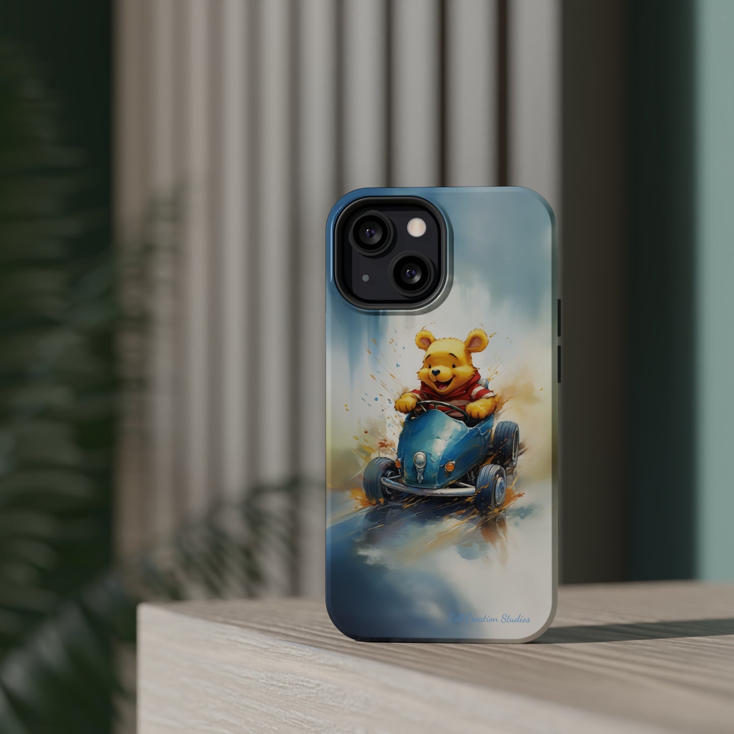 "Winnie-the-Pooh's Race Day" Phone Case -MagSafe Tough Cases