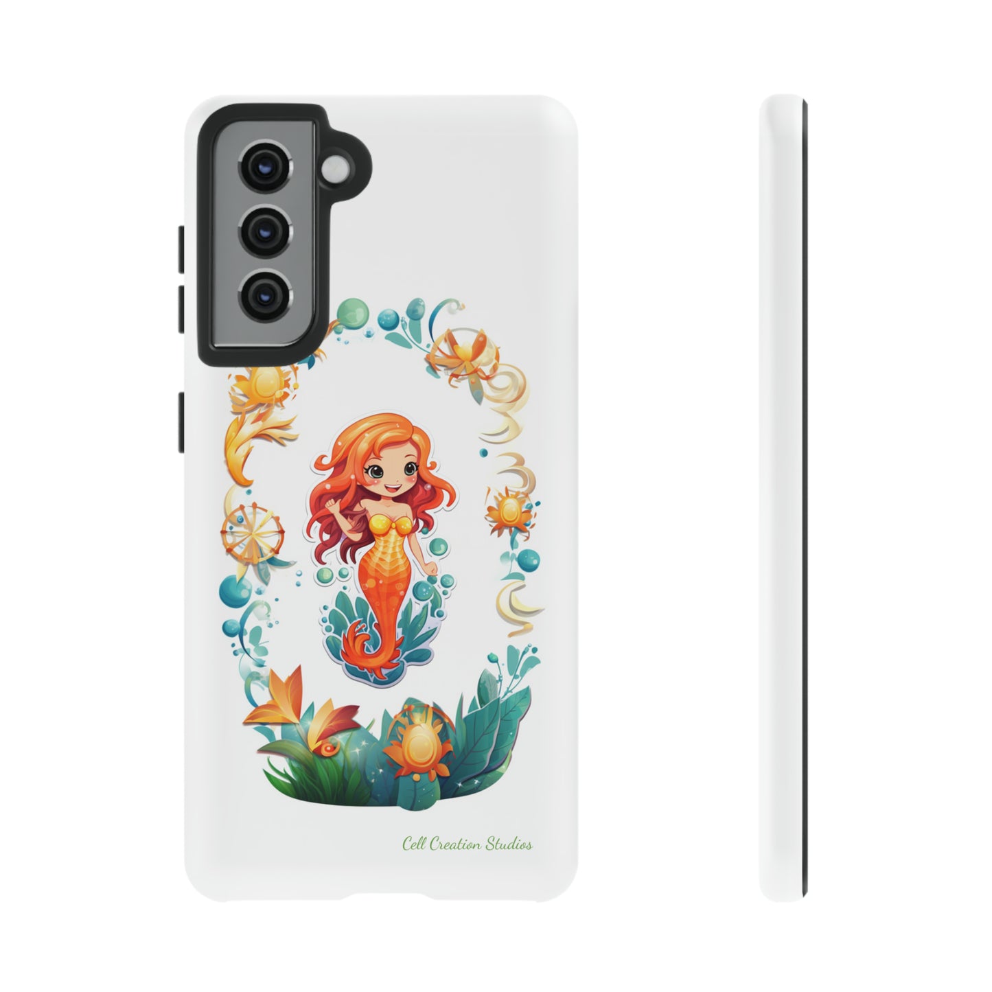 "Auburn Siren" -Tough Samsung Phone Cases