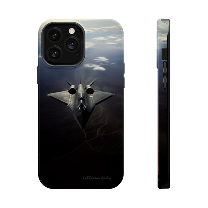 "Stealth Bomber Nightfall" Phone Case -MagSafe Tough Cases