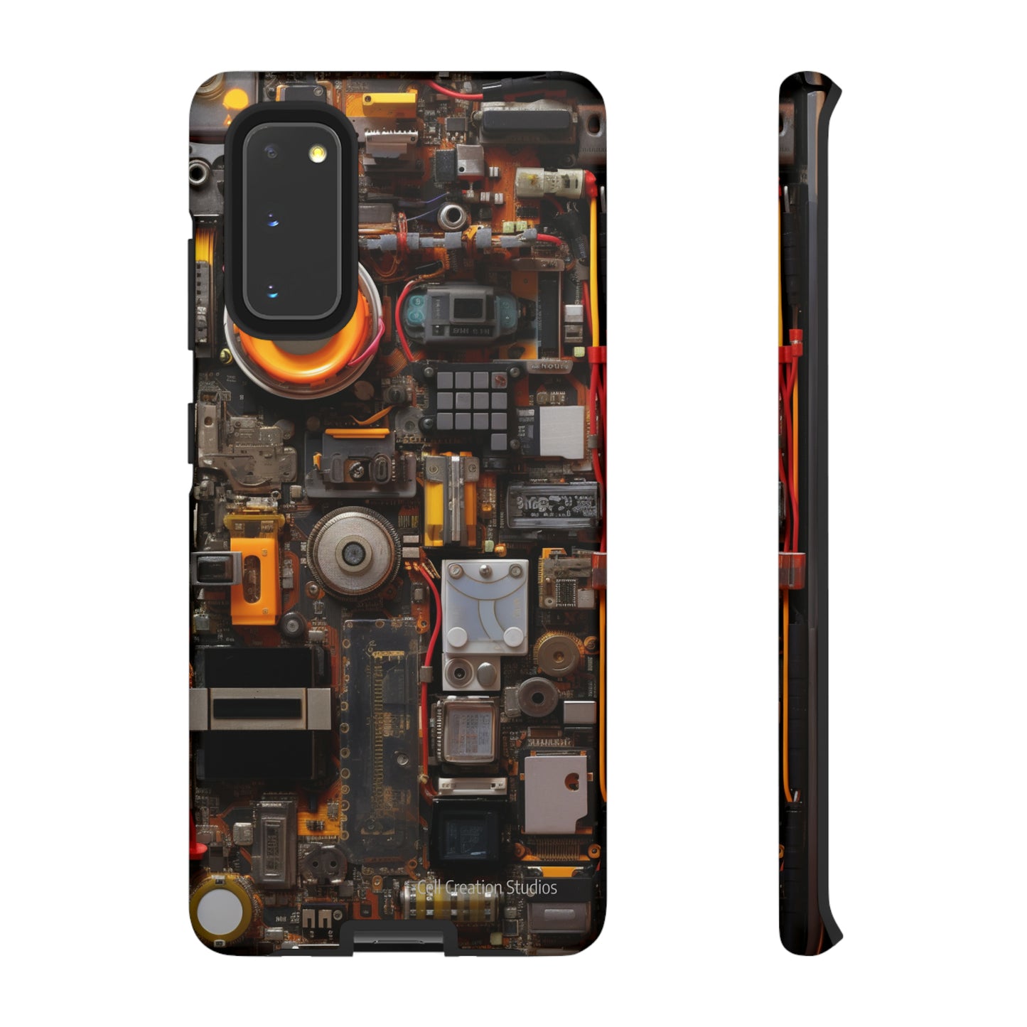 "TechInsight Guardian" -Tough Samsung Phone Cases