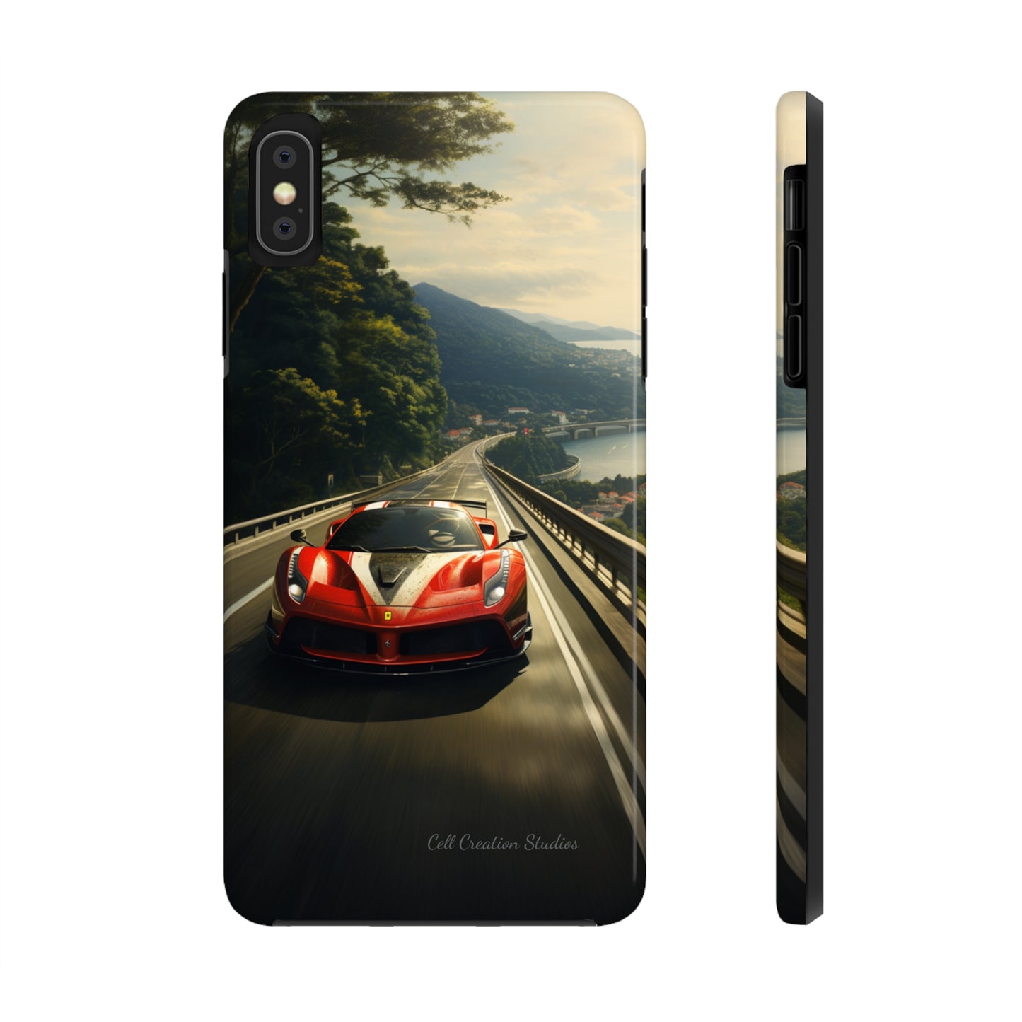 "Tropical Thrill Ferrari Edition" -Tough iPhone Cases