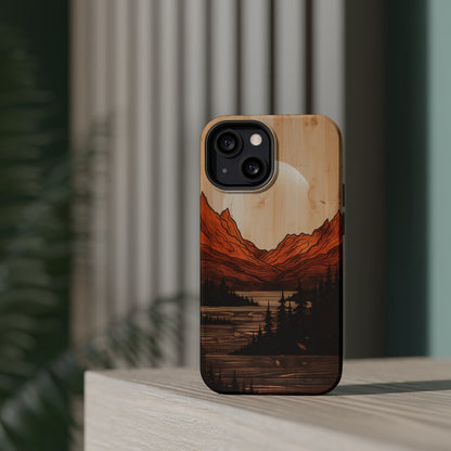 "Mountain Moonlight" Phone Case -MagSafe Tough Cases