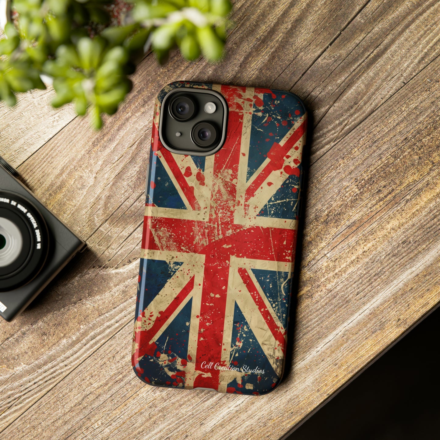 "Union Jack Flag" -Tough iPhone Cases