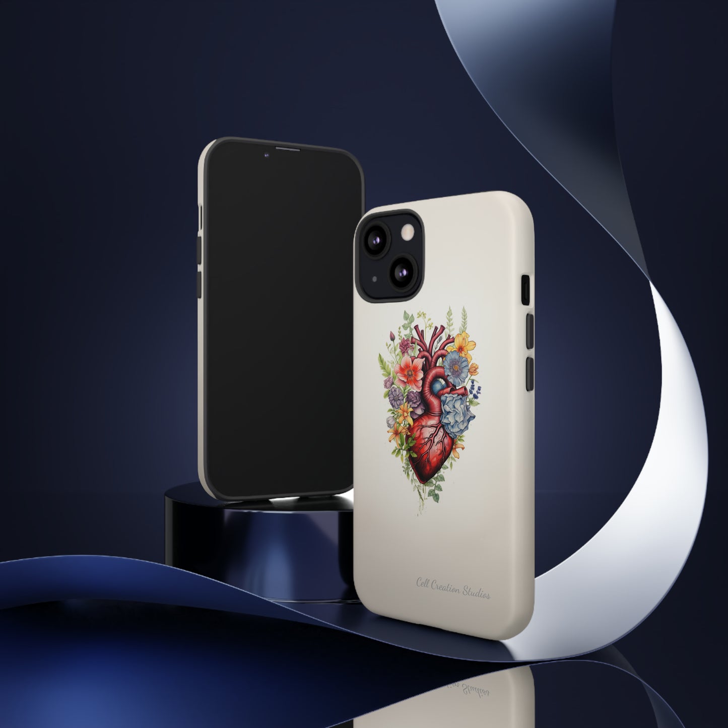 "Blooming Hearts" -Tough iPhone Cases