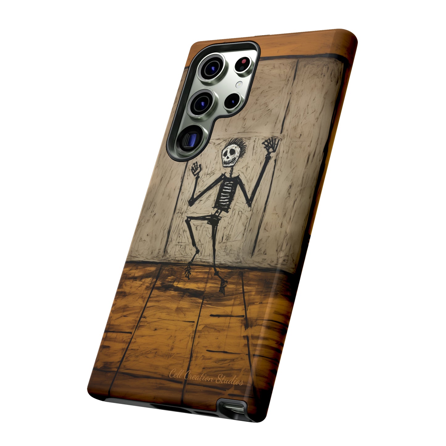 "Groovy Bones Skeleton" -Tough Samsung Phone Cases