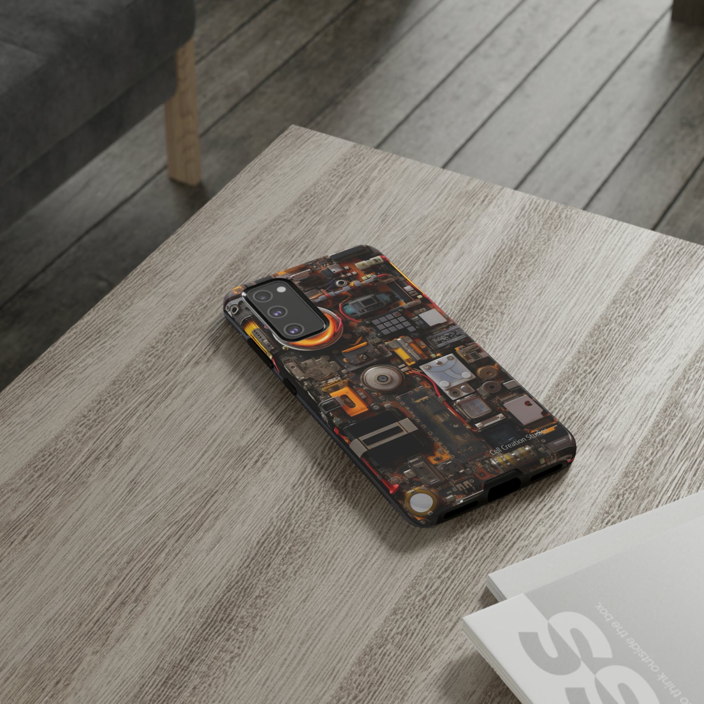 "TechInsight Guardian" -Tough Samsung Phone Cases