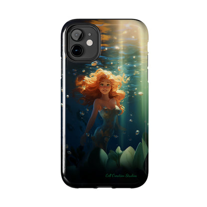 Dive into Enchantment with Our "Ariel Little Mermaid" Phone Case -Tough Phone Cases