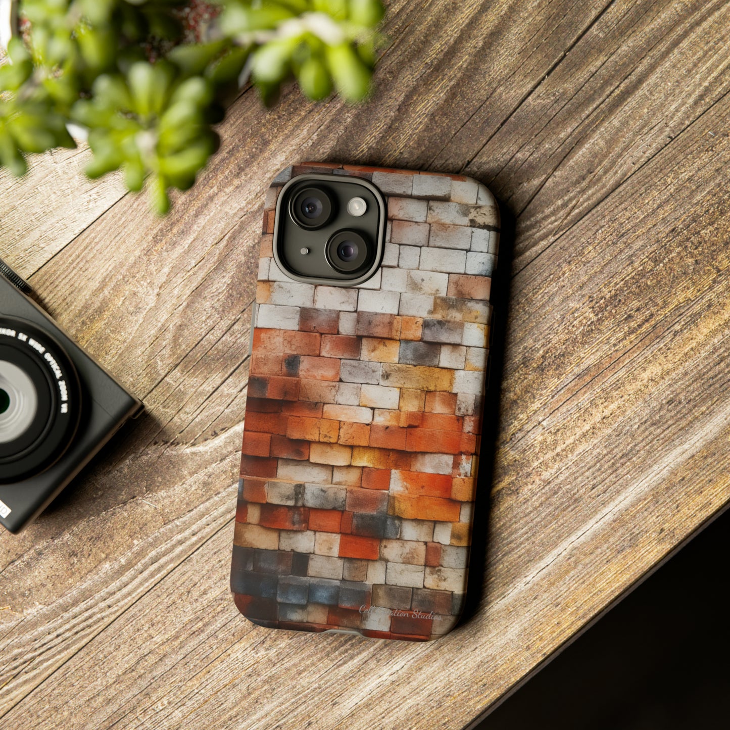 Introducing our "Urban Brickwork" Cell Phone Case – the perfect fusion of style and protection for your device -Tough Cases