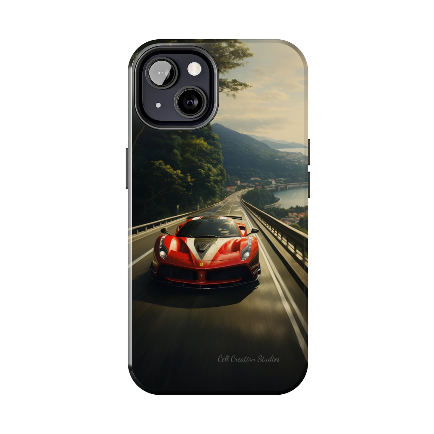 "Tropical Thrill Ferrari Edition" -Tough iPhone Cases