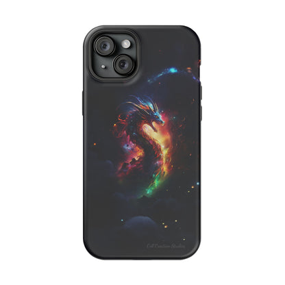 "Cosmic Dragon Unleashed" -MagSafe Tough iPhone Cases