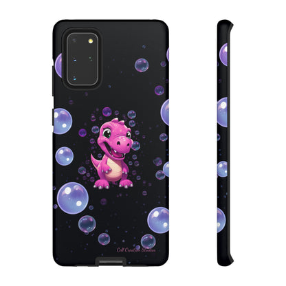 "Dino Glam" Glitter Dinosaur Phone Case -Tough Cases