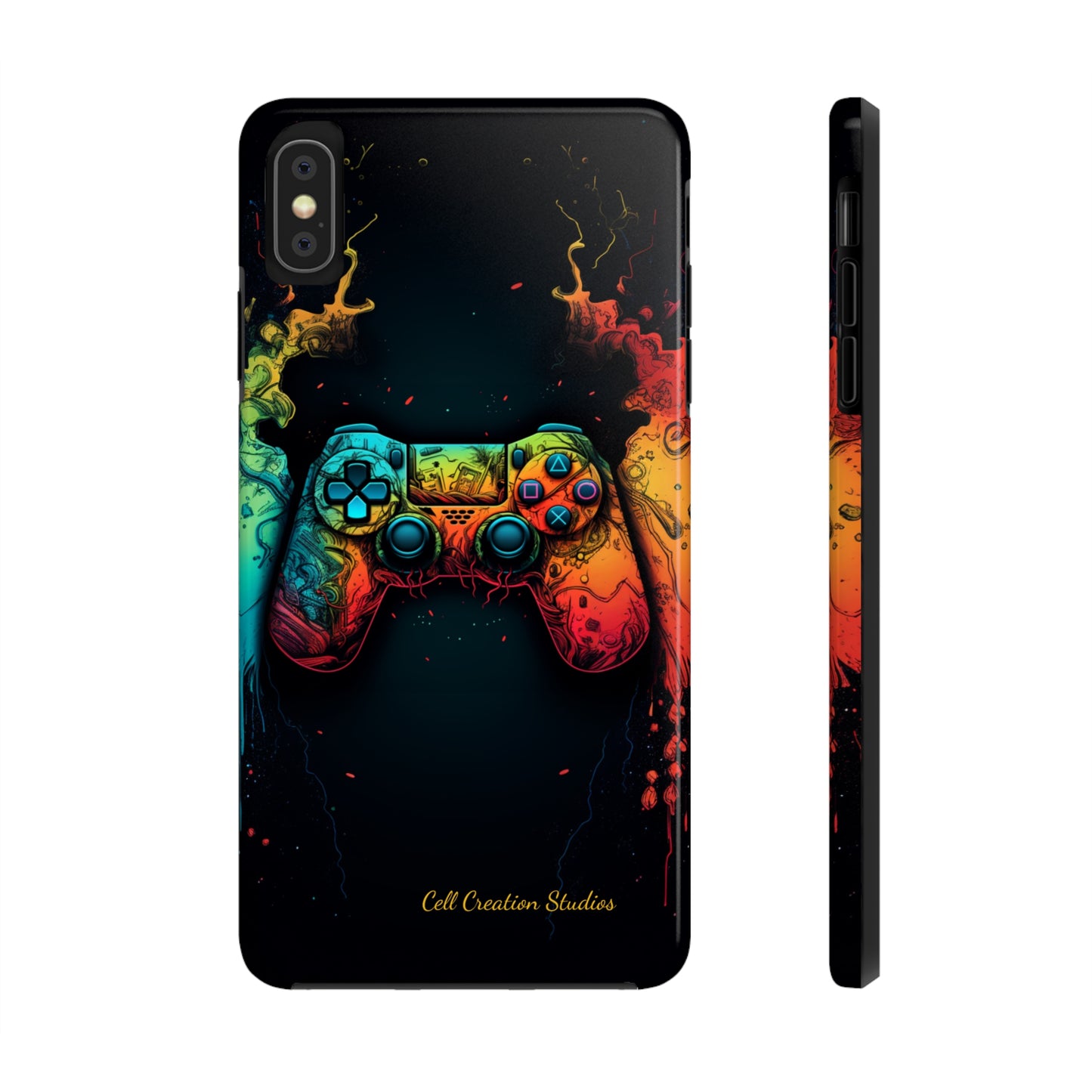 "ColorBlast Gaming" -Tough iPhone Cases