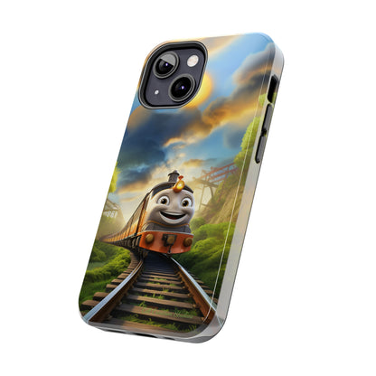 The "Smiling Express Train" Phone Case -Tough Phone Cases